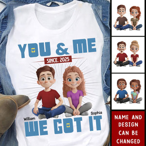 You're My Happily Ever After - Couple Personalized T-shirt